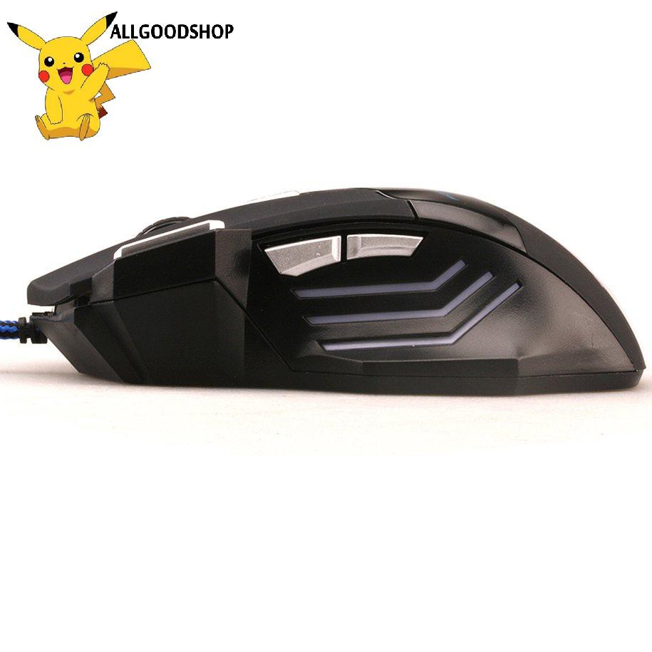 Wired Colored chuột 7 Button 2500dpi LED Optical USB Computer Mouse Gamer