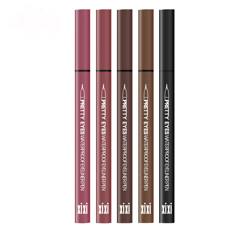 (Hàng Mới Về) Bút Kẻ Mắt Dạng Lỏng Màu Đen Không Nhòe Chống Thấm Nước