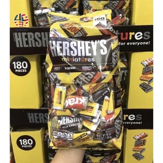 Socola Hershey's Miniatures 1,58 kg 180 viên