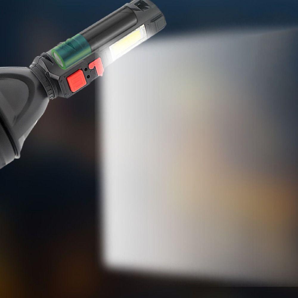 WTTLE Đèn Pin LED COB Siêu Sáng Có Thể Sạc Lại Cho Xe Đạp