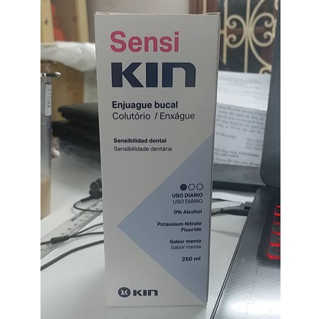 NƯỚC SÚC MIỆNG SENSIKIN GIẢM Ê BUỐT RĂNG - SENSI KIN 250 ML