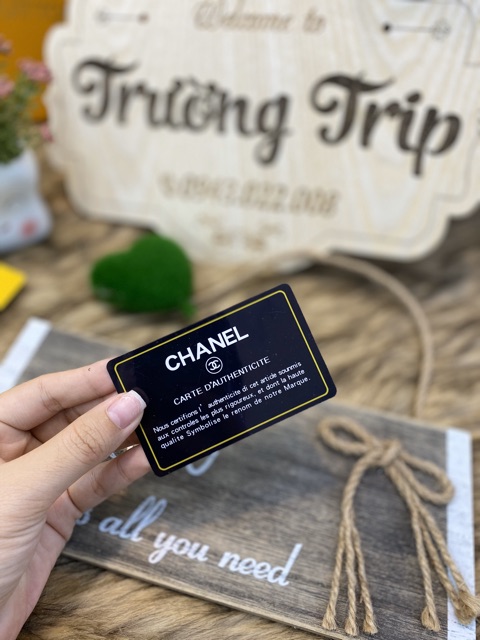 Thẻ cứng thẻ hãng phụ kiện thẻ card túi các hãng thời trang HM, LV, CN, YSL...