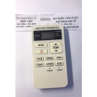Điều khiển điều hoà toshiba