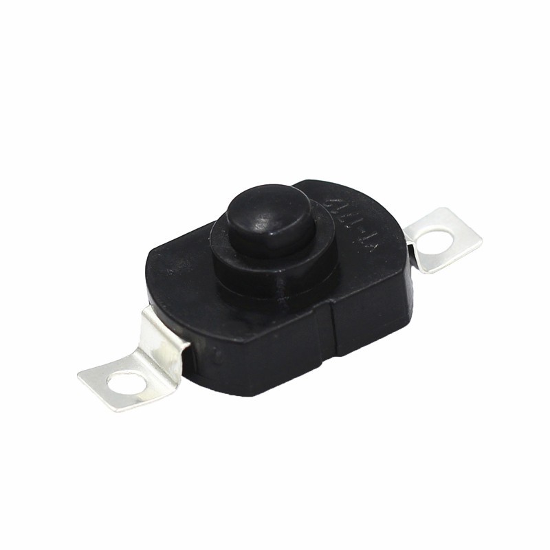Set 10 công tắc nút nhấn đèn pin 30V 1A 1712KD BẬT-TẮT kích thước 17*12*9.5mm
