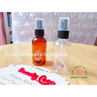 Chai Ấn Xịt Giọt Phun Sương Nắp Bật 70ml
