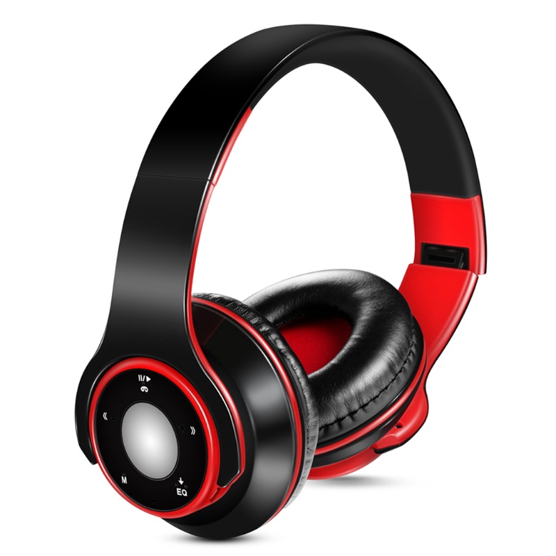 Tai Nghe Trùm Đầu Chơi Game Không Dây USB BT5 0 Phong Cách Retro