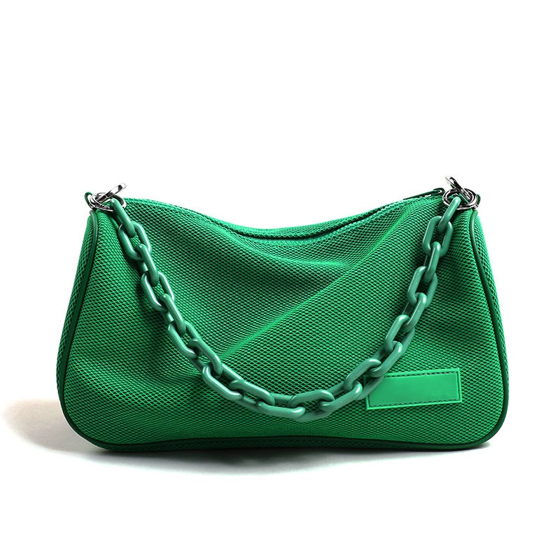 IELGY Túi đeo dưới cánh tay Dây Xích Nhỏ Gọn Dễ Phối Đồ Thời Trang Cho Nữ