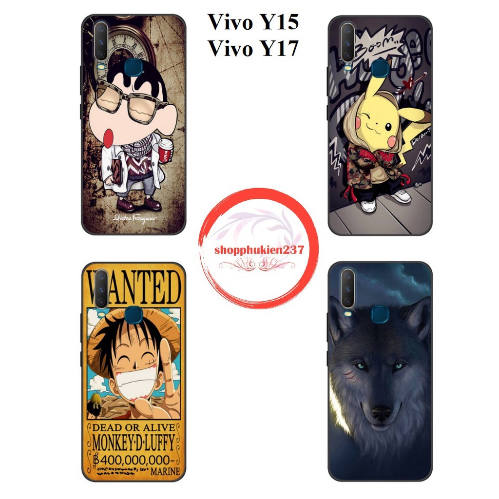 [Freeship toàn quốc từ 50k] Ốp Lưng Vivo Y15 , Y17 Ốp Dẻo Hiình Cao Cấp Cực Đẹp