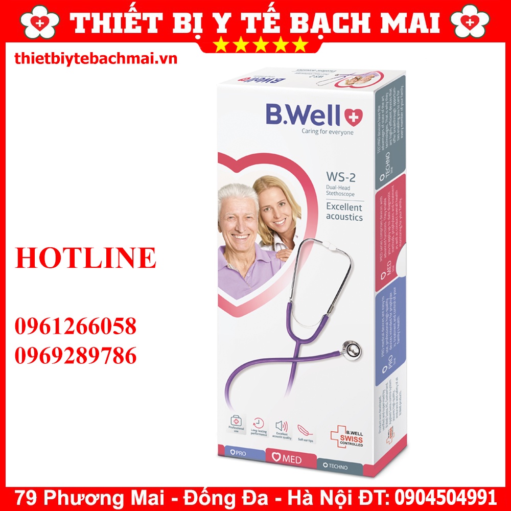 Tai Nghe Y Tế B Well WS-2 | Hàng Chính Hãng SX Tại Thuỵ Sĩ