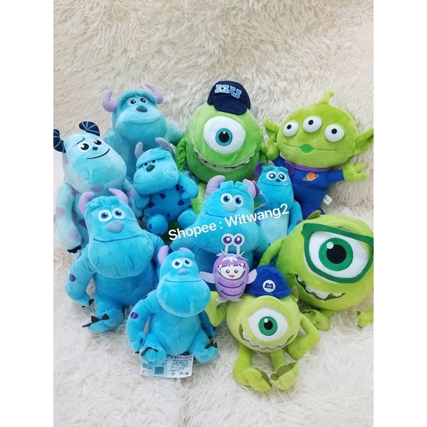 gấu bông Sulley , gấu bông Mike , 3 mắt