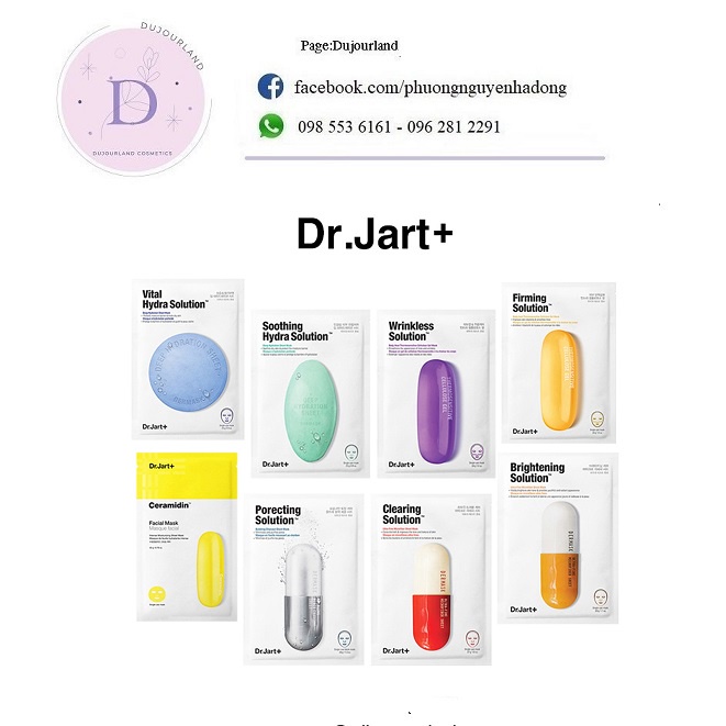 Mặt nạ dưỡng da kiểu Dr.Jart +