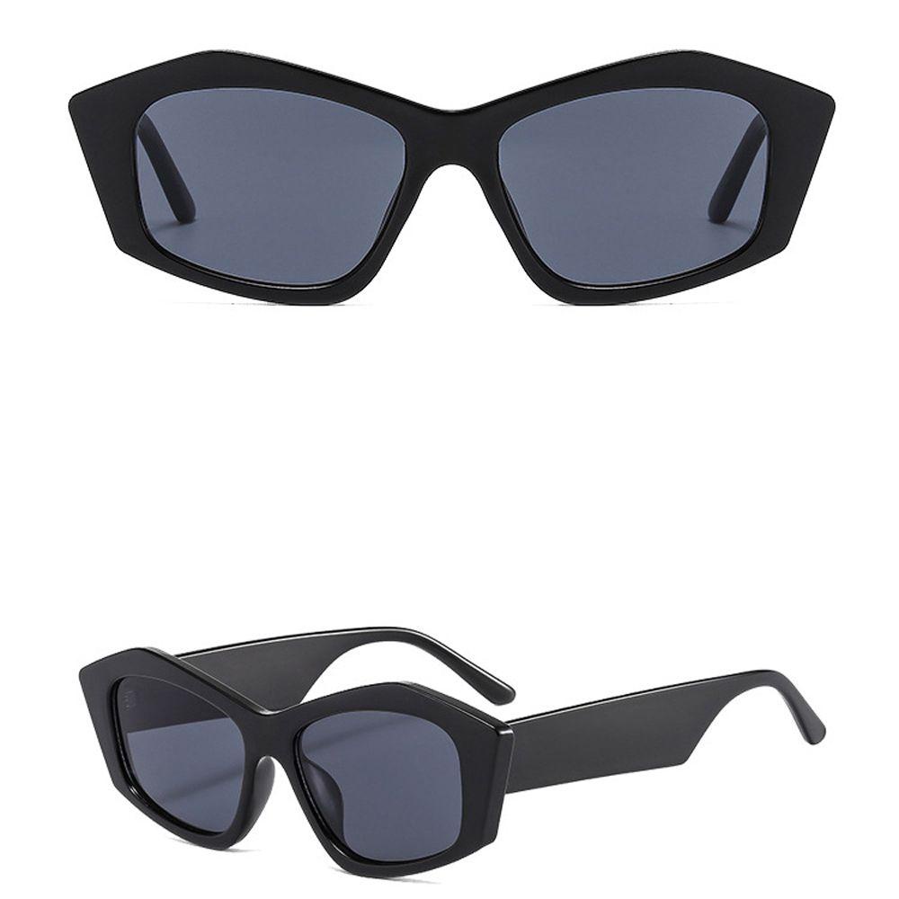 Kính Mát Hình Đa Giác Chống Tia UV400 Phong Cách Cổ Điển Dành Cho Nữ