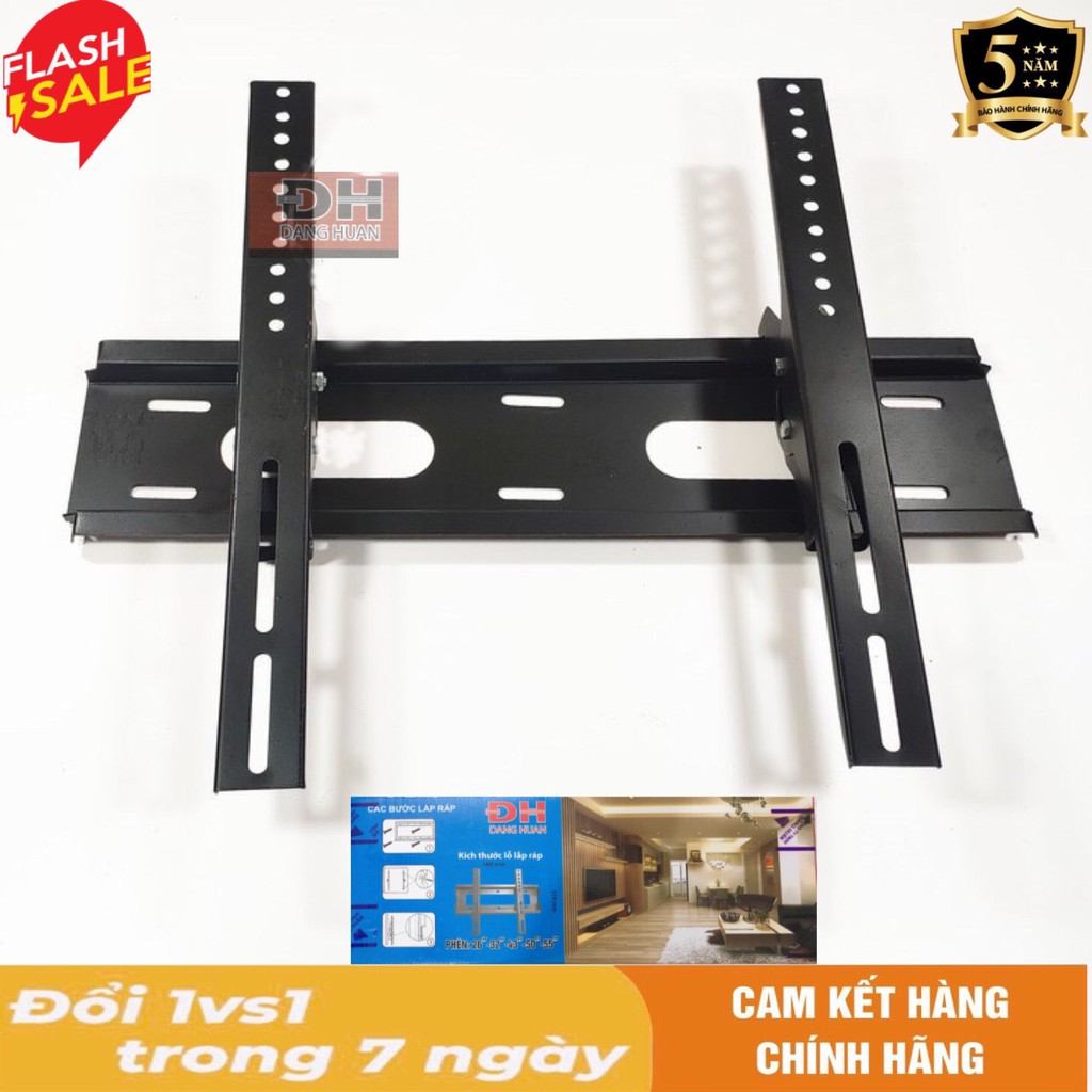 CHÍNH HÃNG -Gía treo tivi thẳng sát tường dày đẹp cho tất cả các loại ti vi (Chuẩn Công Ty) từ 21inch - 75inch | BigBuy360 - bigbuy360.vn