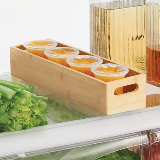 Khay tre đựng đồ đa năng có tay cầm - khay tre đựng đồ cao cấp bằng tre