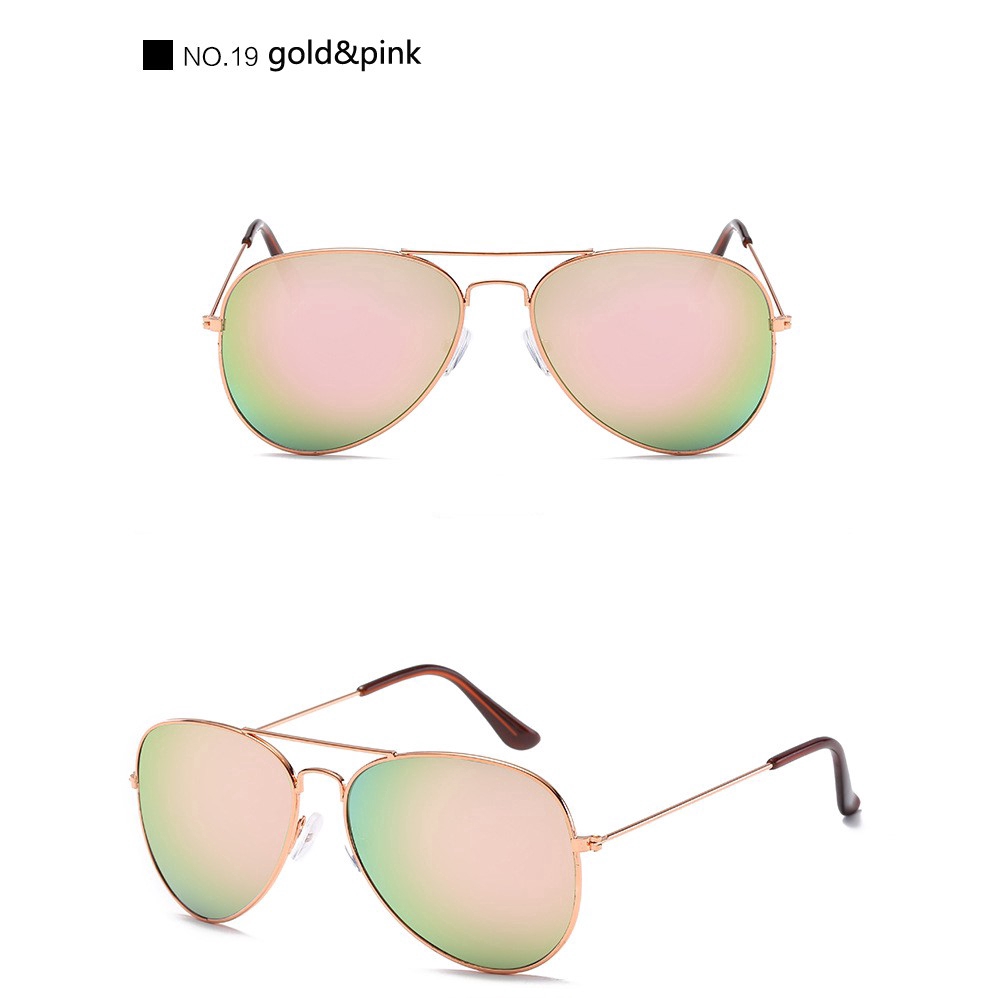 Kính mát thời trang kiểu phi công dành cho nam &amp; nữ