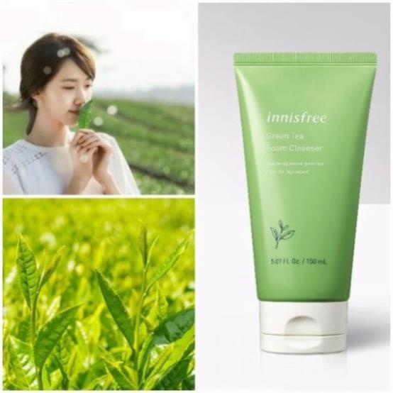 Sữa Rửa Mặt Trà Xanh Innisfree Green Tea Foam Cleanser 150ml Hàn Quốc Chính Hãng - Sữa Rửa Mặt Trắng Da 79 | BigBuy360 - bigbuy360.vn