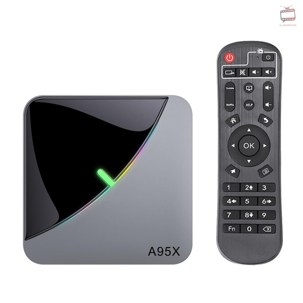 Tv Box A A95X F3 Air Smart Tv Box Android 9.0 8k Uhd 4k 75fps Media Player Amlogic S905X3 2gb / 16gb 2.4g / 5g Wifi Bt4.2 100