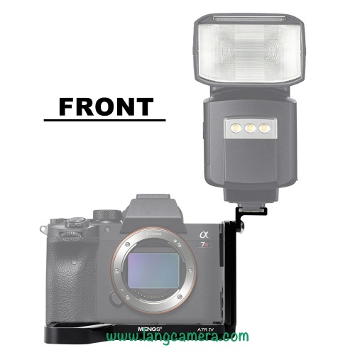 Đế Máy Ảnh (L-Plate) Sony A7m4, A7r4 - Đế Kim Loại Hiệu Mengs Cực Chuẩn