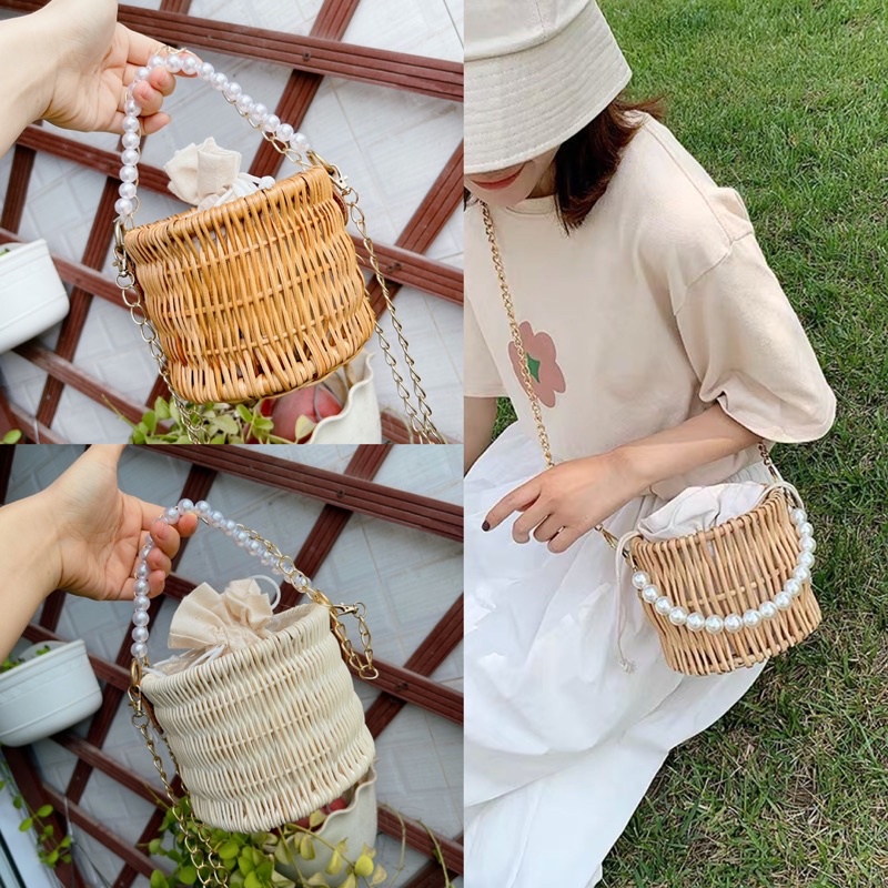 Túi cói/Túi mây tre mịn
