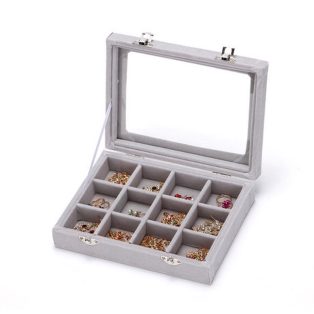 Hộp nhung đựng đá làm nails và trang sức