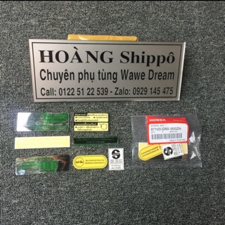 Tem thông số WAVE 110 Dream thái zin / chính hãng