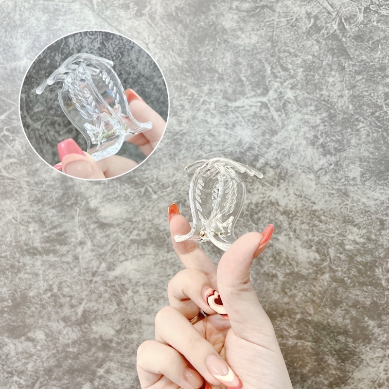 Set 12Kẹp Càng Cua [Trong Suốt - Đen - Nâu]