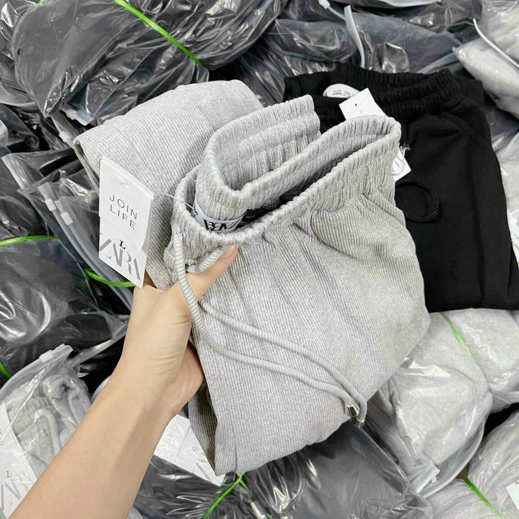 Quần jogger nữ bo gấu dày dặn - kiểu quần jogger thể thao phong cách ulazzang A1 (KV)