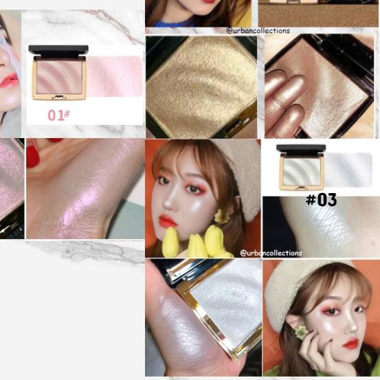 ➩ Bảng phấn bắt sáng Hojo màu nhũ lấp lánh - 01 màu hồng ❄ | BigBuy360 - bigbuy360.vn