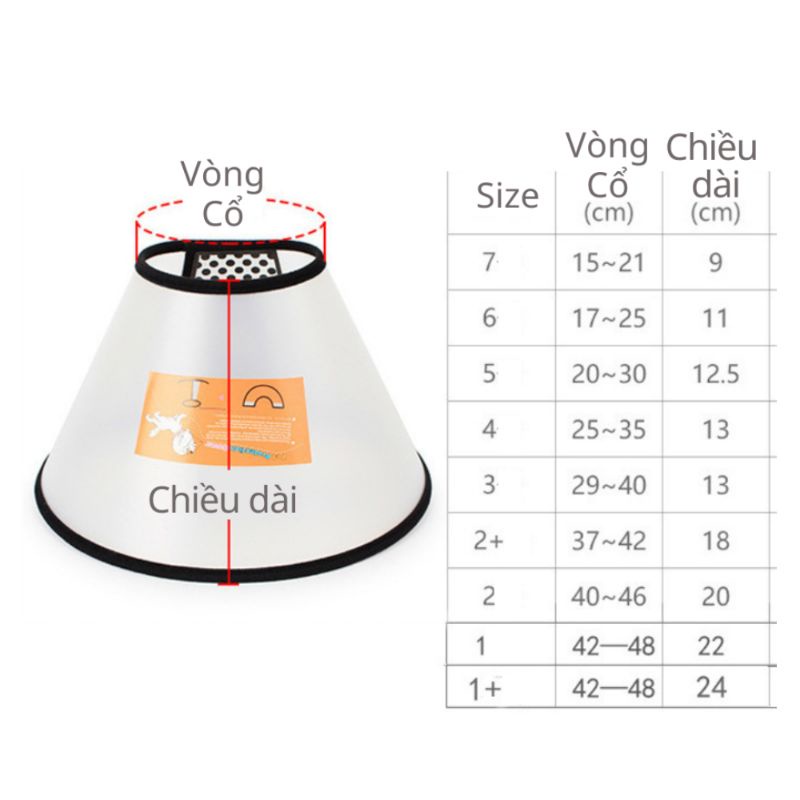 Loa Chống Liếm Cho Chó Mèo