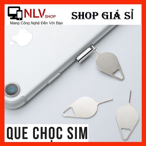 ✩  [DEAL 1K] QUE CHỌC SIM INOX - CÂY CHỌC SIM ✩