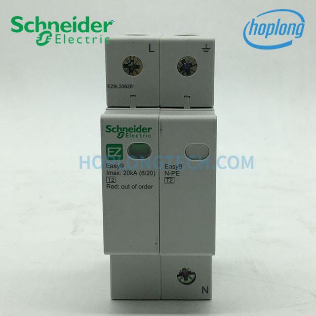 EZ9L33620 CHỐNG SÉT lần chuyền dòng cắt 20kA loại 1P +N  easy9 S chneider