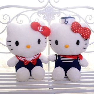 Gấu bông Hello Kitty mặc trang phục 20cm