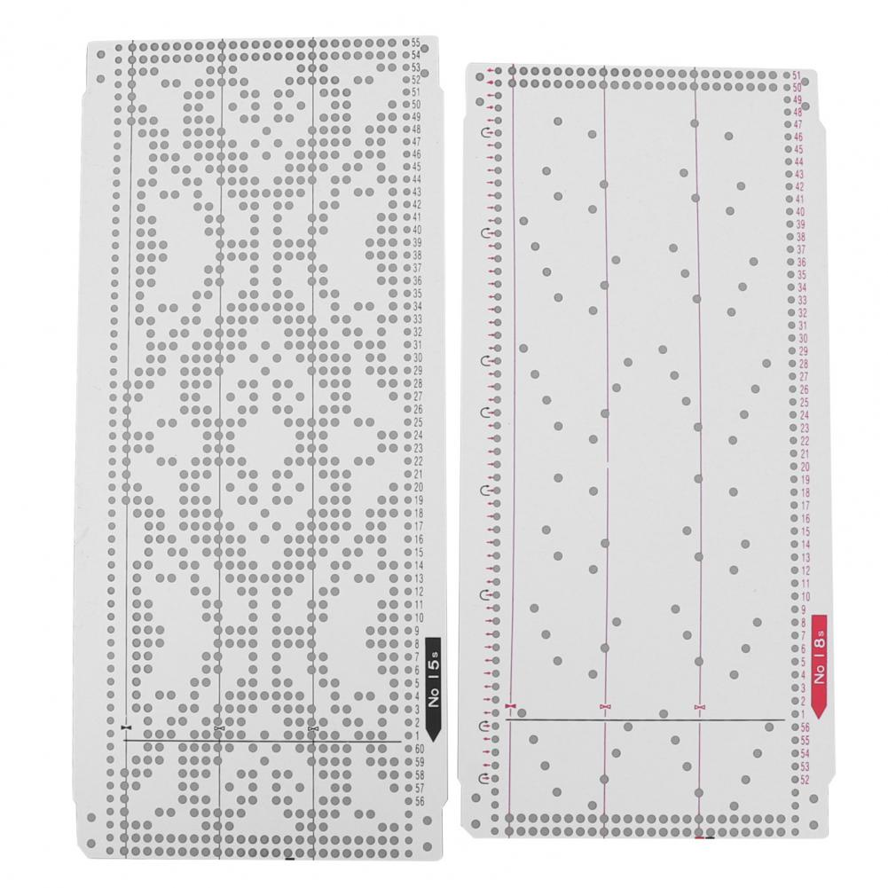 Iuxishop Knitting Machine Flower Punch Card No. 1‑20 Punching Accuracy Soft Durable
