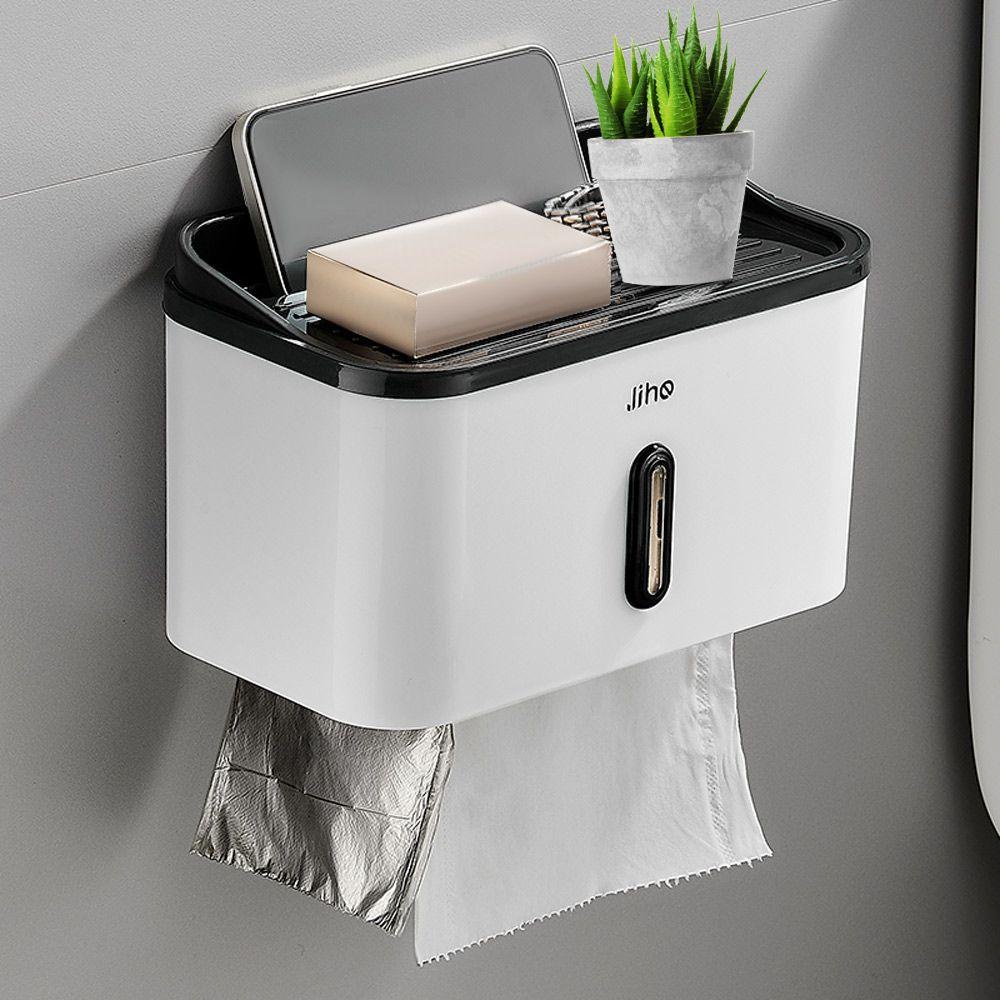 Giá Đỡ Cuộn Giấy Vệ Sinh Đa Năng Chống Nước Không Cần Đục Lỗ