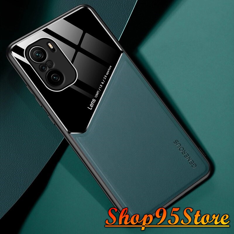 Ốp lưng Xiaomi Redmi note 10 hiệu Lens họa tiết giả da cao cấp