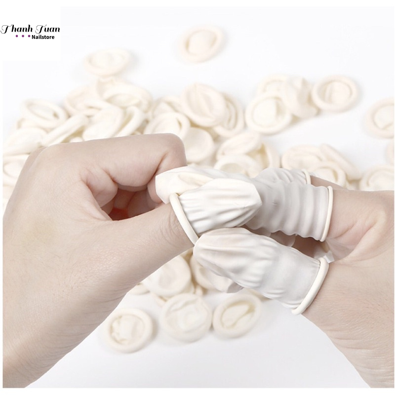 Bịch 200 bao ngón tay làm nail - Phụ kiện đồ nail