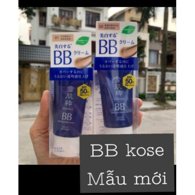 Kem nền trang điểm BB Kose Sekkisui Cream 23g nội địa Nhật chính hãng