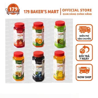 Mứt trong Topping trang trí bánh kem Berino đủ hương vị trái cây 4 mùa (950g) - Siêu thị 179