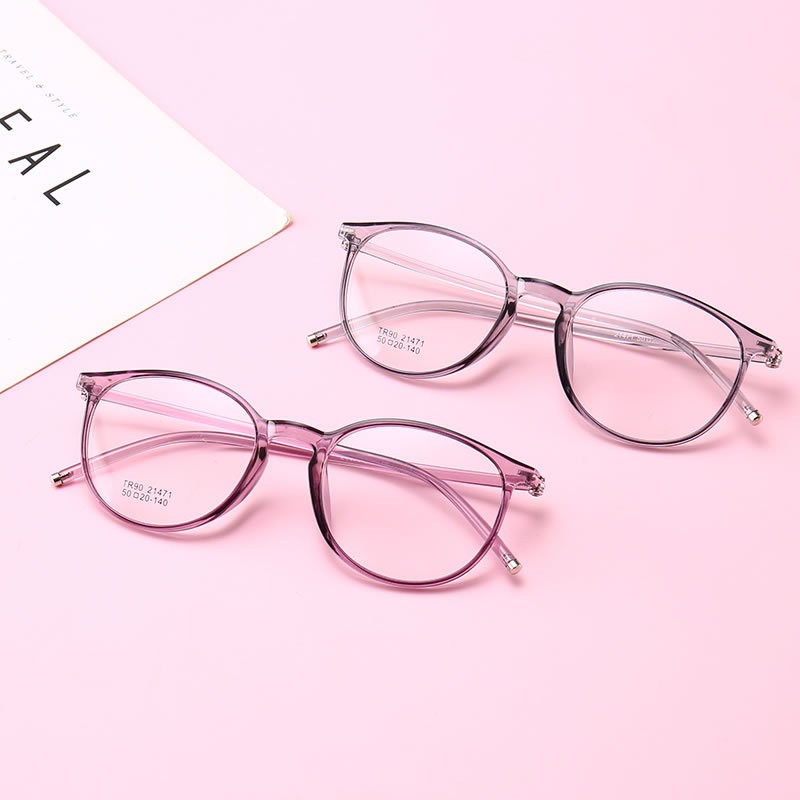 Gọng kính cận tròn nhựa dẻo xinh xắn Elmee E21471 trẻ trung, cá tính | BigBuy360 - bigbuy360.vn