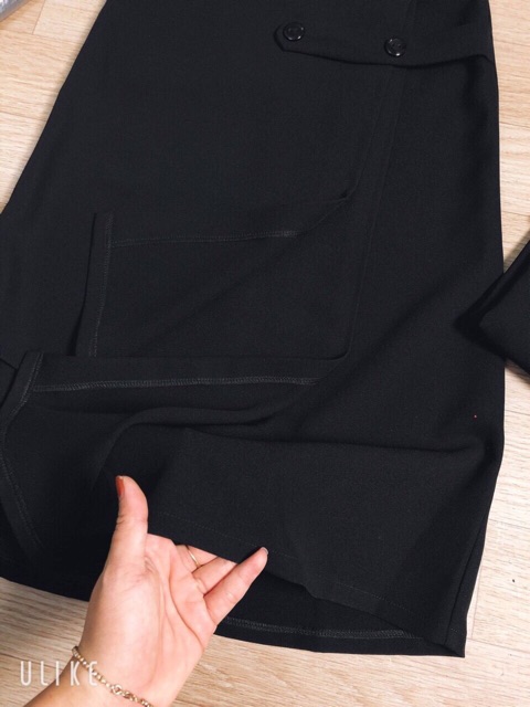Chân váy midi  vạt chéo | BigBuy360 - bigbuy360.vn