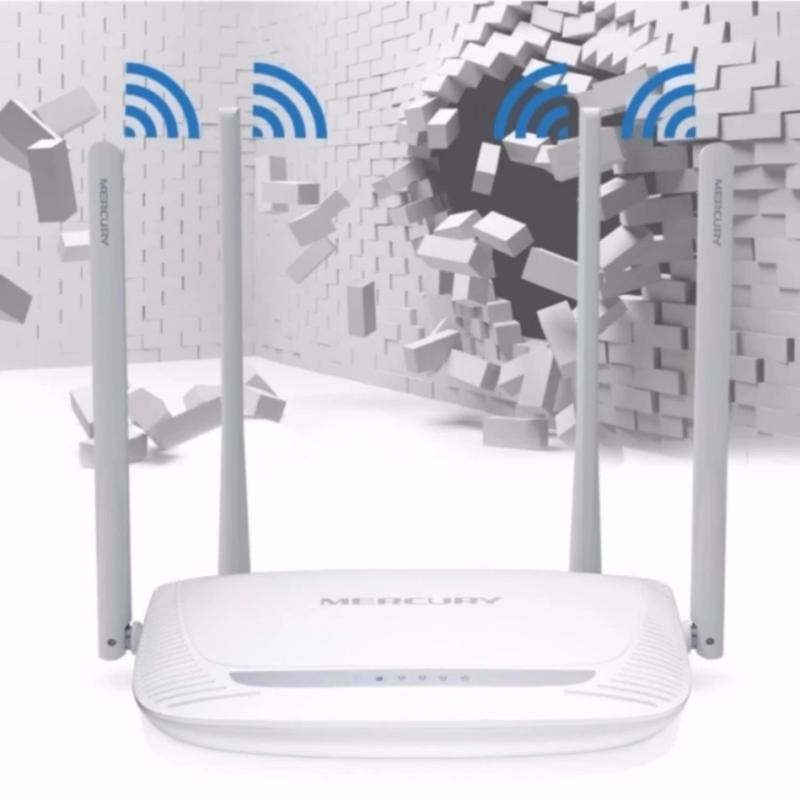 BỘ PHÁT WIFI MERCURY MW325R - XUYÊN TƯỜNG 4 ANTEN ( TRẮNG ) STN3