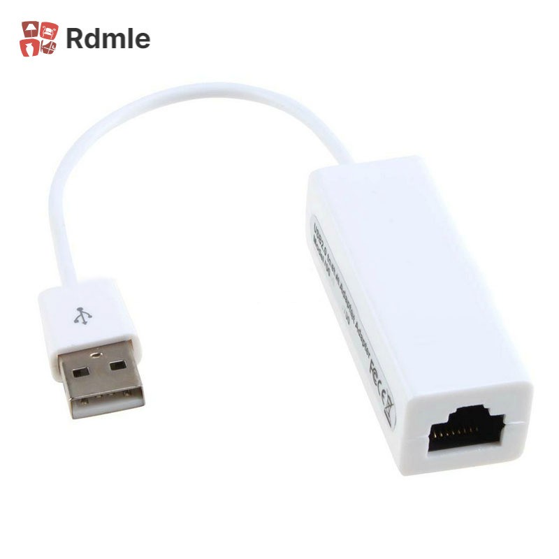 Bộ Chuyển Đổi Mạng Lan Rdmle Usb 2.0 Sang Rj45 Ethernet Lan 10 / 100mbps Cho Win 7 / 8 / 10