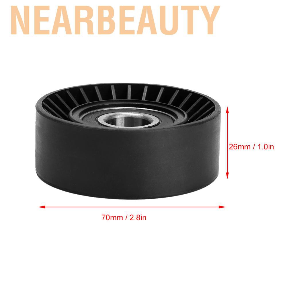 Nearbeauty Pulley Tensioner Belt Smoother Than The Low Noise Anti-slip DF