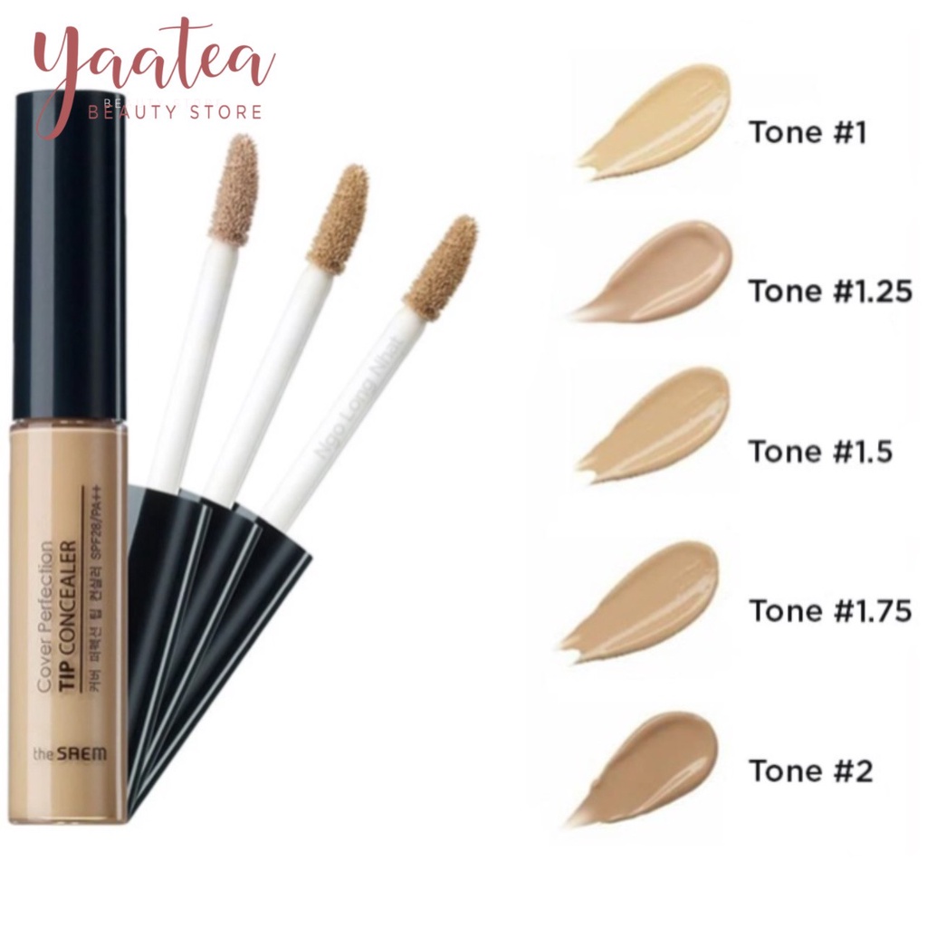 Che Khuyết Điểm The Saem Cover Perfection