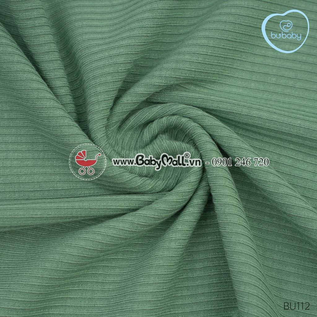 Bubaby Bộ dài tay cổ tròn- Candie Molist BMD110401