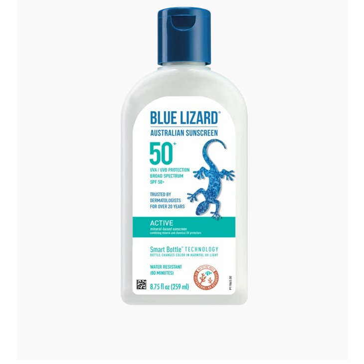 Kem chống nắng hoạt tính dựa trên khoáng chất BLUE LIZARD SPF 50+