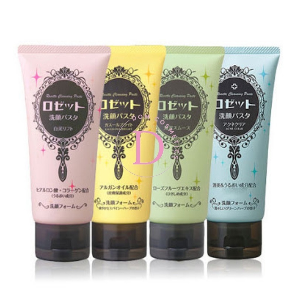 Sữa Rửa Mặt Bùn Biển Rosette Cleansing Pasta 4 Màu 120g Nội Địa Nhật | BigBuy360 - bigbuy360.vn