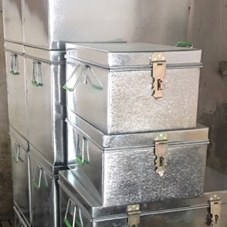 Hòm tôn kt D55cm x R34cm x C24cm.