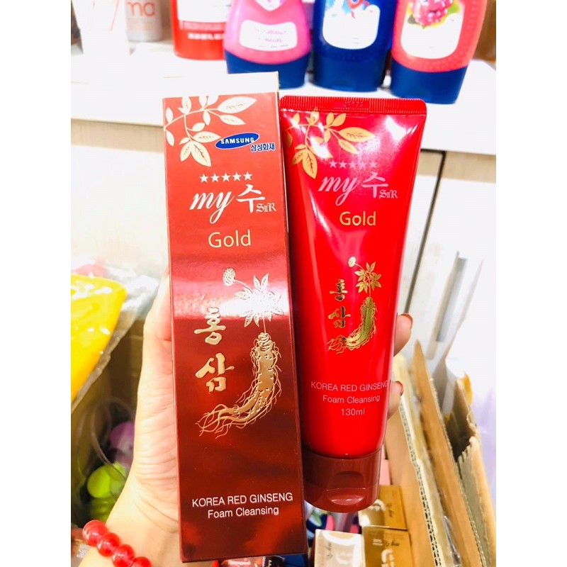 Sữa rửa mặt sâm đỏ Hàn Quốc
