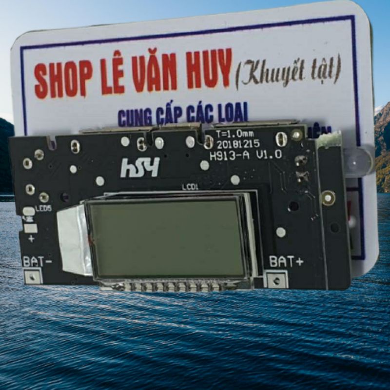 Mạch sạc dự phòng LCD 2A - 1.A